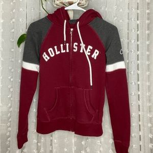 Hollister California Burgundy Sweater
